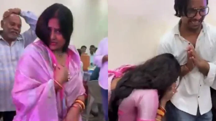 Viral Video: People were stunned to see Bhabhiji dance on the song ‘Mere husband mujhko piyar nahin karte’, watch video