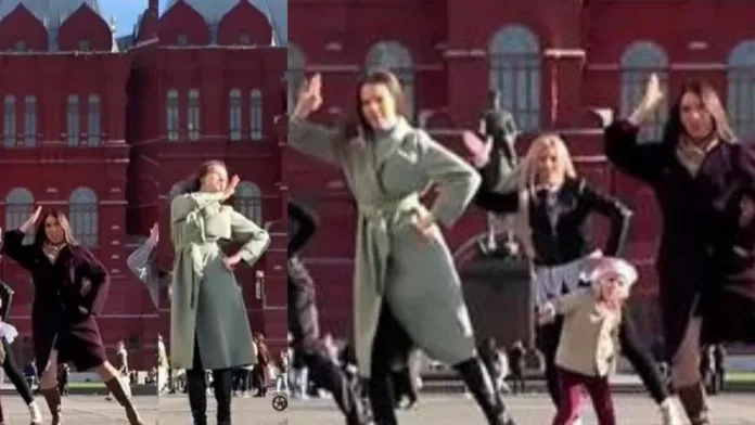 Kid sweetly interrupts Russian women dancing to Pushpa’s Sami Sami. Watch video